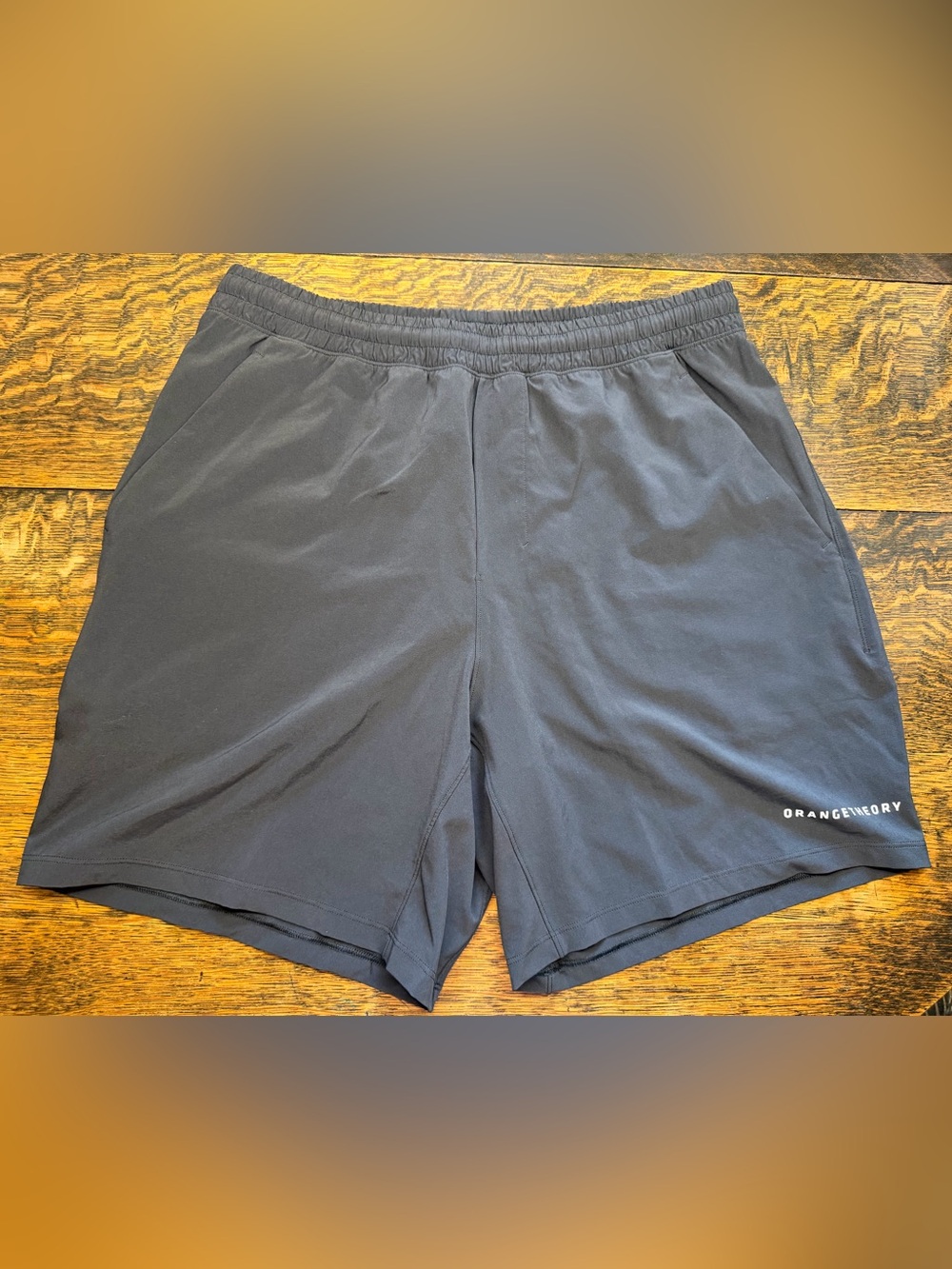 Orangetheory + Lululemon Pace Breaker Shorts Mens Large Black 7” Linerless